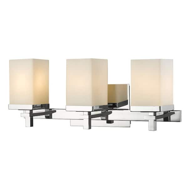 Golden Lighting - Maddox 3-Light Chrome Bath Light