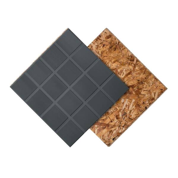 DRICORE 1 in. x 2 ft. x 2 ft. R Plus Insulated Subfloor Panel Specialty Panel