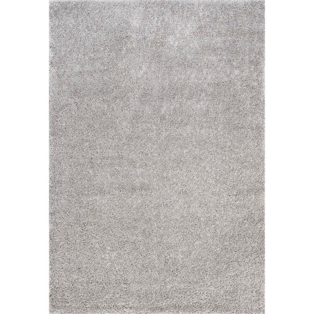 Marleen Contemporary Shag Silver 5 ft. x 8 ft. Area Rug price history on PriceWatchPro