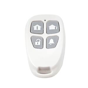 Wireless Portable Alarm System Keychain Remote. The wireless Keychain Remote requires a tattletale base unit to operate.