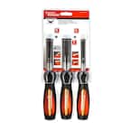 WoodChuck 4-in-1 Combination Chisel/Wood Rasp (3-Piece)