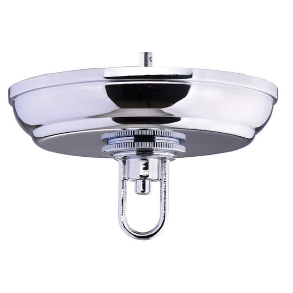 SkyPlug 5 in. Chrome SkyBase Canopy Upgrade Kit for Chained Lighting