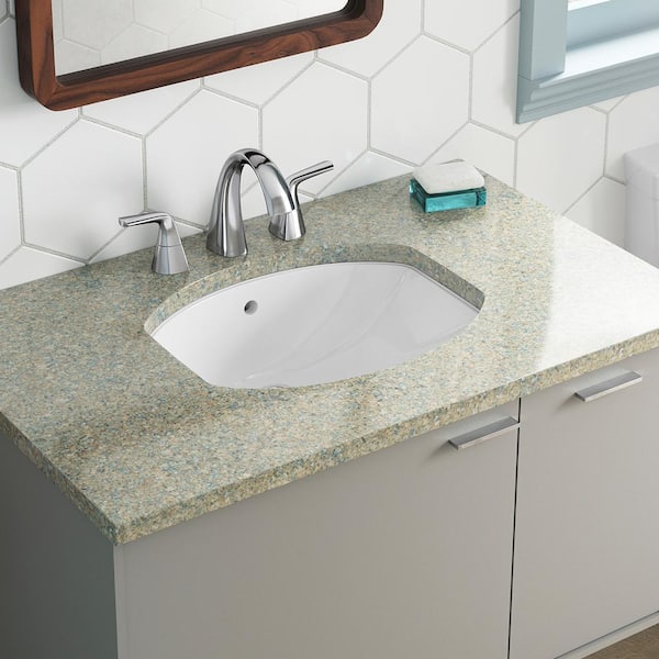 KOHLER Elmbrook Undermount Bathroom Sink in White