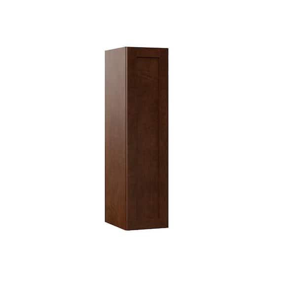 Hampton Bay Designer Series Soleste Assembled 9x36x12 in. Wall Kitchen Cabinet in Spice