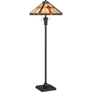 60 in. Vintage Bronze Floor Lamp