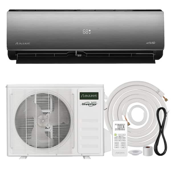 JINJUNYE 18000BTU Mini Split Air Conditioner Ductless Inverter Heat Pump, Min Split AC/Heating System, 208-230V 17SEER2