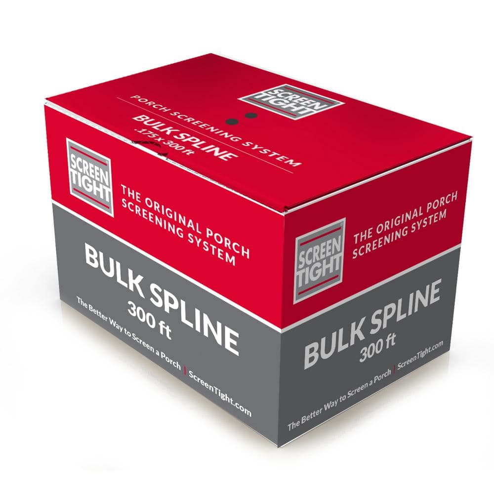 Bulk Spline .175 IN x 300 FT Screen Tight Porch Screening System