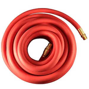Couplings Chicago 50' Length Eagle Red Jackhammer Rubber Air Hose Universal 
