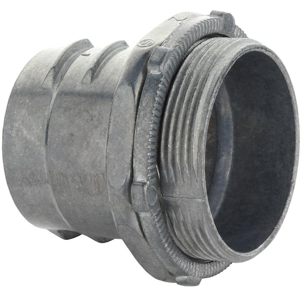 Commercial Electric 2 in. Flexible Metal Conduit (FMC) Screw-In Connector