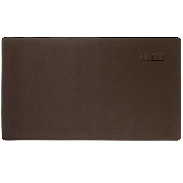 Cozy Living Home Sweet Home Buffalo Check Black White 17.5 in. x 55 in. Runner Kitchen Mat