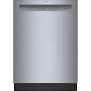 100 Series 24" Front Control Smart Built-In Hybrid Stainless Steel Tub Dishwasher with 50dBA