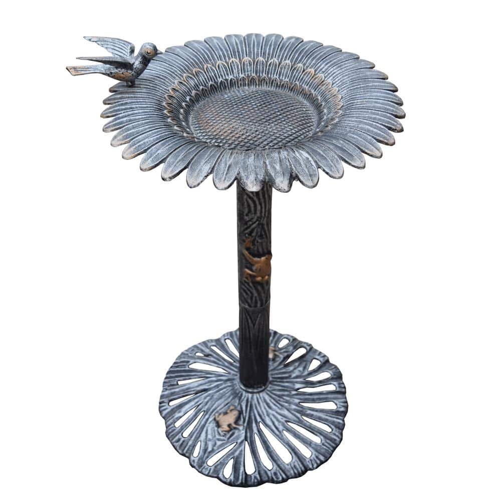 Sunflower Bird Bath