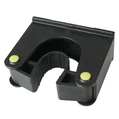 Small 2-7/8 in. Rubber Grip Wall Mount Holder 4.4 lbs