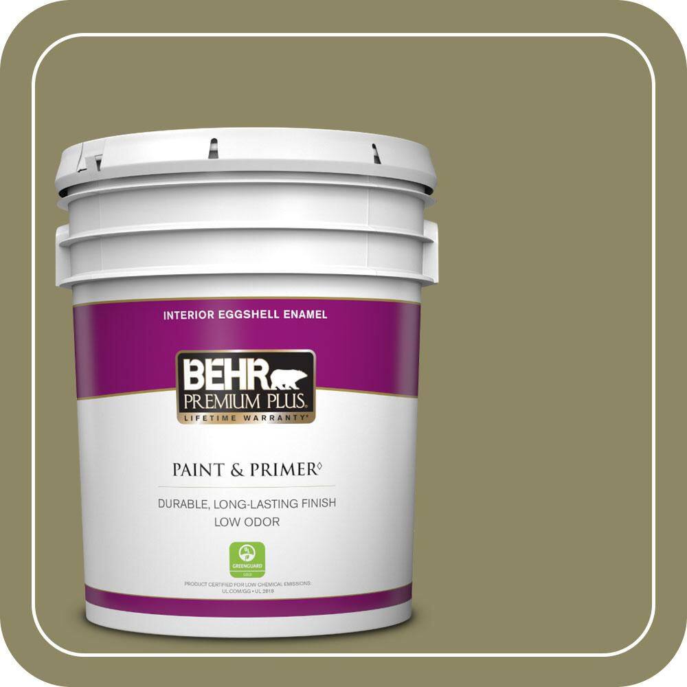 5 gal. #PPU9-23 Oregano Spice Eggshell Enamel Low Odor Interior Paint & Primer price history on PriceWatchPro