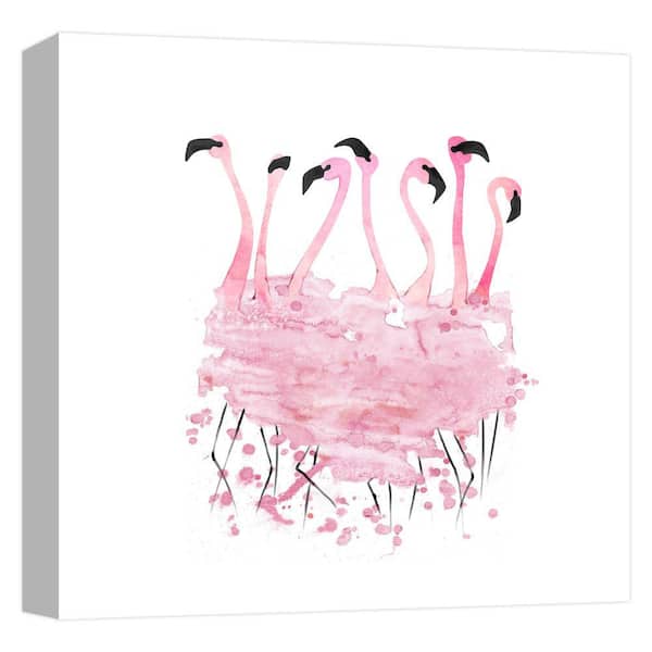 20mm Don Flamingo Matte Print - Valentine White Acrylic Matter