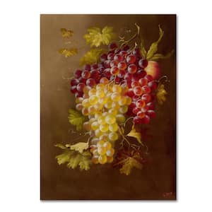 32 in. x 24 in. "Still Life with Grapes" by Rio Printed Canvas Wall Art