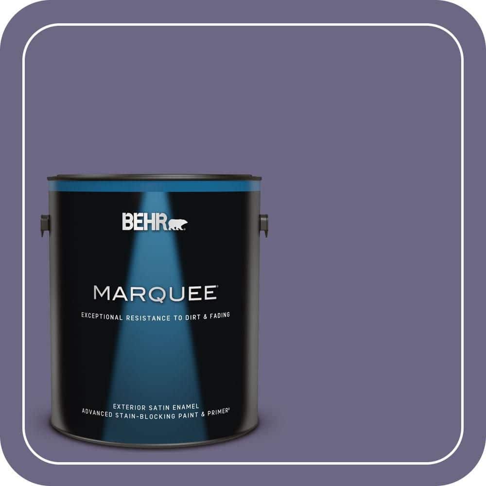 1 gal. #PPU16-18 Hyacinth Arbor Satin Enamel Exterior Paint & Primer product image for price tracking