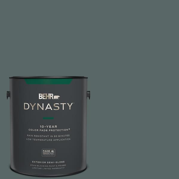 BEHR DYNASTY 1 gal. #N440-6 Brooklyn Semi-Gloss Exterior Stain-Blocking Paint & Primer