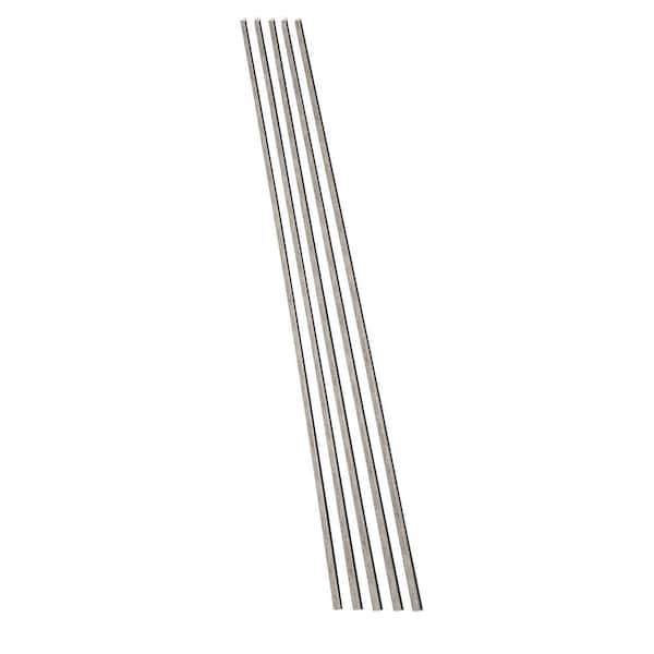 PALISADE Silver Lake 94 in. Vinyl Backsplash Accessory Inside Corner Trim (5-Pack)