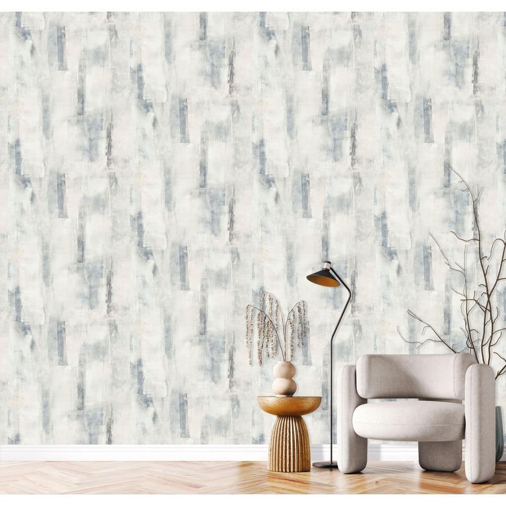 Gull Blocks Walls Republic Gull Grey and Cloud White Scattered Block Faux Concrete ...