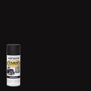 12 oz. Farm Equipment Low Gloss Black Enamel Spray Paint (6-Pack)
