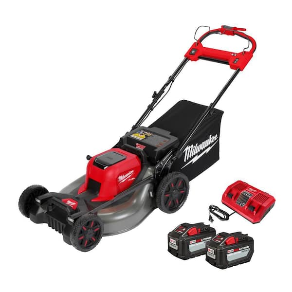 Milwaukee M18 FUEL Brushless Cordless 21 in. Walk Behind Dual Battery Self-Propelled Mower (Tool-Only)