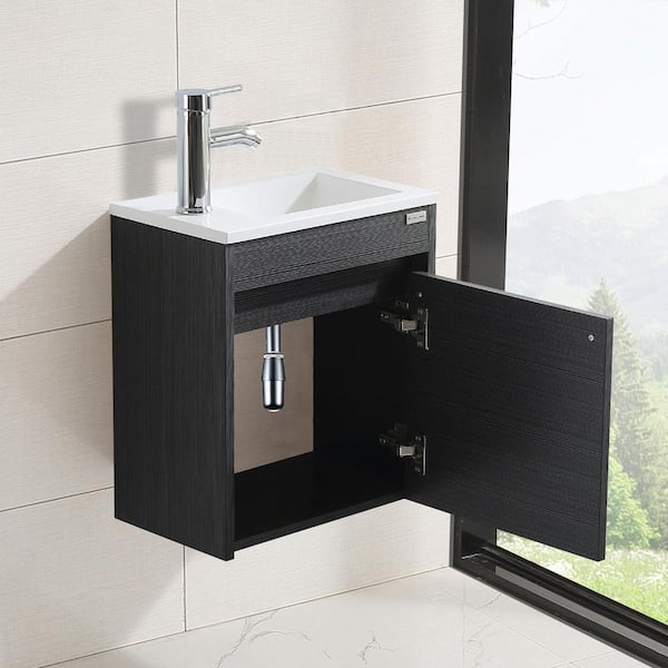 Wonline 15.75 in. W x 9.65 in. D x 17.72 in. H Wall-Mounted