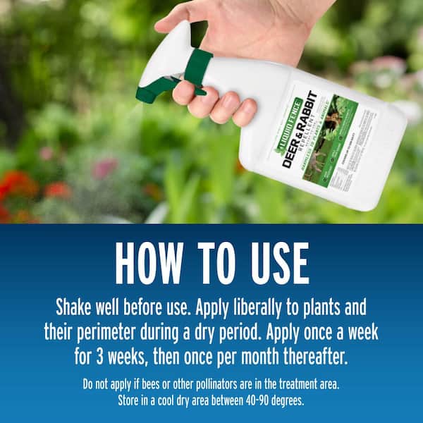 Liquid Fence - 32 oz. Ready-to-Use Deer and Rabbit Repellent