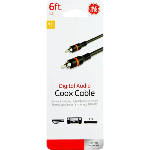 6ft (1.8m) Value Series™ One 3.5mm Stereo Male to Two RCA Stereo Male Y- Cable, Audio Cables, AV Cables