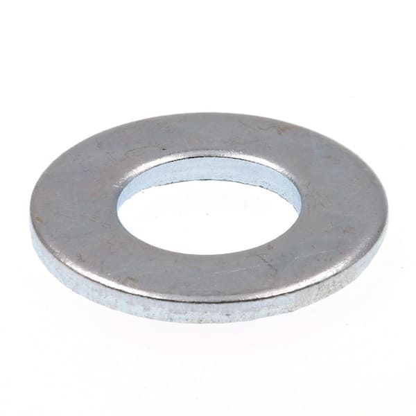 Prime-Line 7/16 in. x 59/64 in. O.D. SAE Zinc Plated Steel Flat Washers (50-Pack)