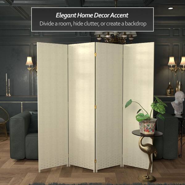 Oriental Furniture 6 Ft Tall Diamond Weave Fiber Room Divider | Desertcart