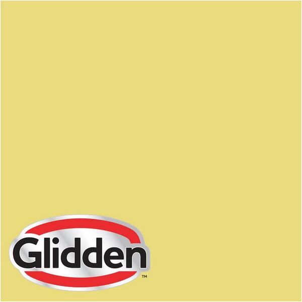 Glidden Premium 5 gal. #HDGG03D Citrus Lime Punch Flat Interior Paint with Primer