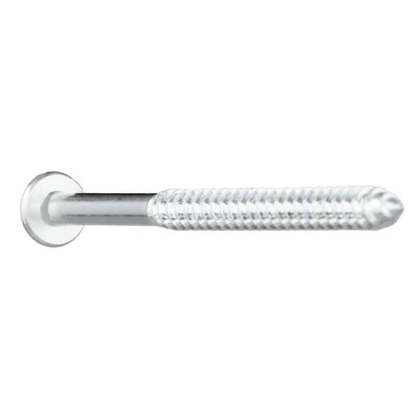 #10 x 3-1/2 in. Zinc Plated Phillips Round Head Wood Screw (3-Pack)