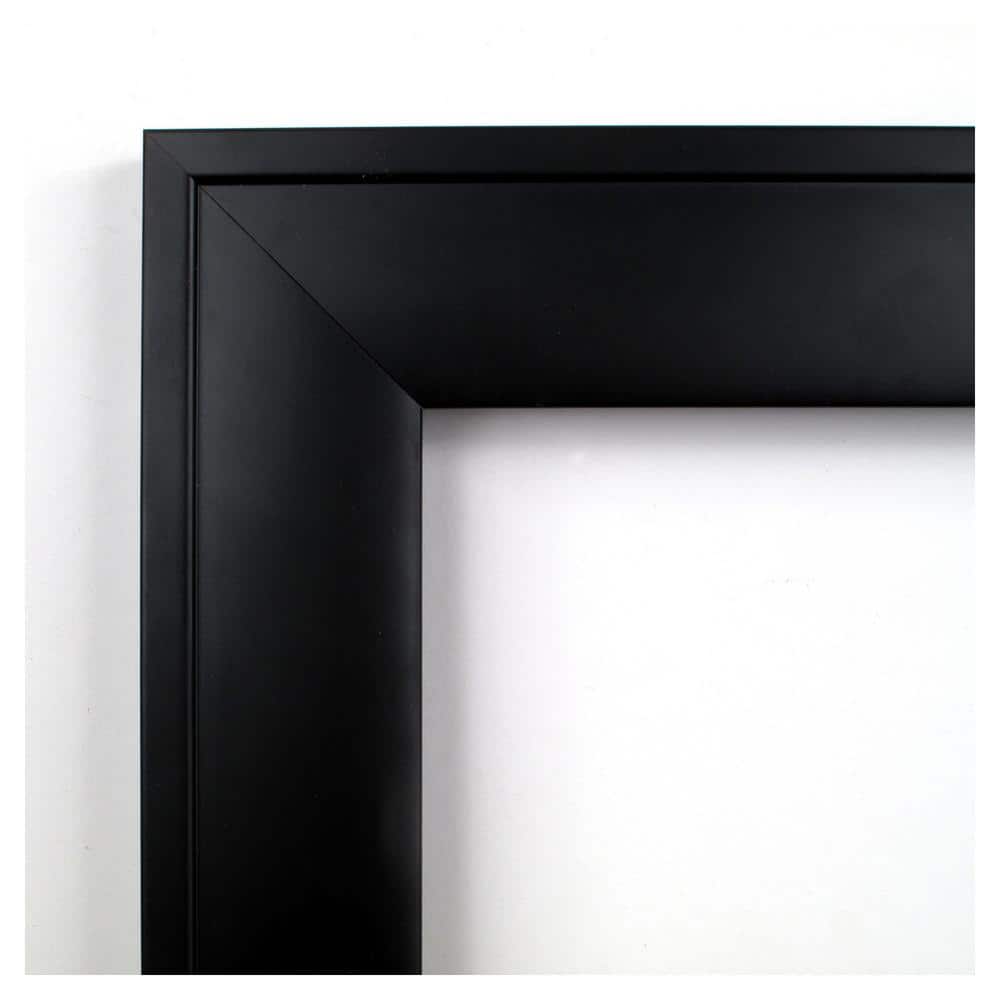 Nero Black Satin Finish Wood Wall Picture Frame