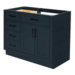 Hepburn 42 in. W x 21.5 in. D x 34.5 in. H Bath Vanity Cabinet without Top in Midnight Blue