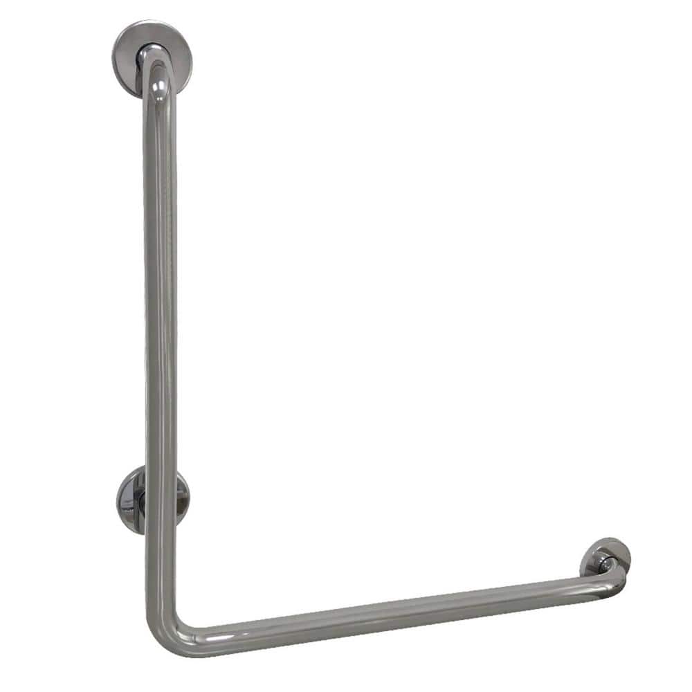 L-Shaped 24 in. x 1-1/4 in. Grab Bar in Mirror price history on PriceWatchPro