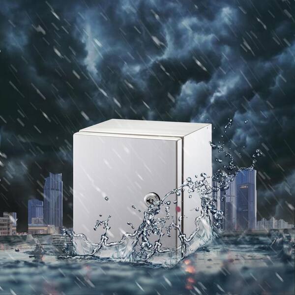 VEVOR 2048 cu. in. Electrical Enclosure Box 16 x 16 x 8 in. NENA