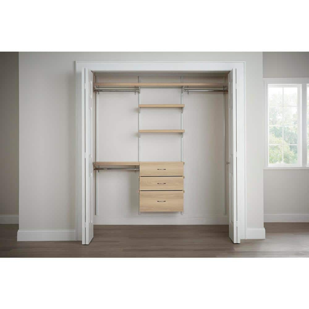 Martha Stewart Everyday 2ft Shelves with 3 Drawer Cabinet – California  Closets