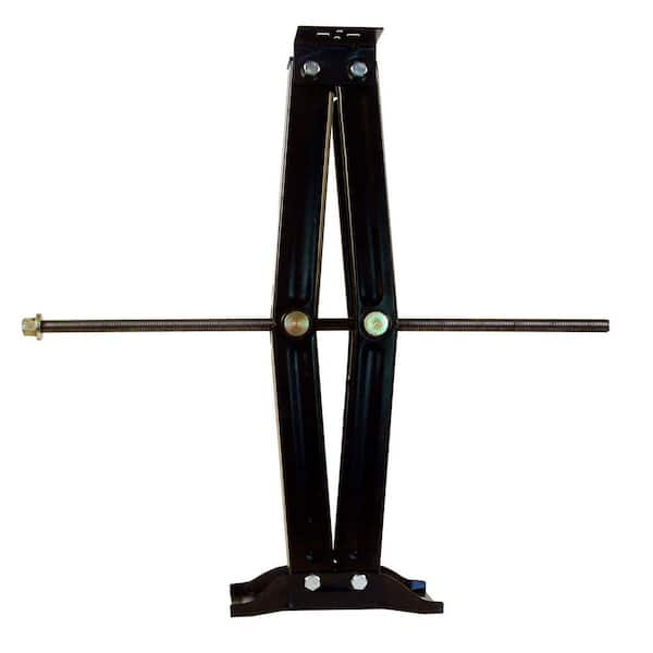 Ultra-Fab Products 24 in. Scissor Jacks, Pair - Black 48-979002