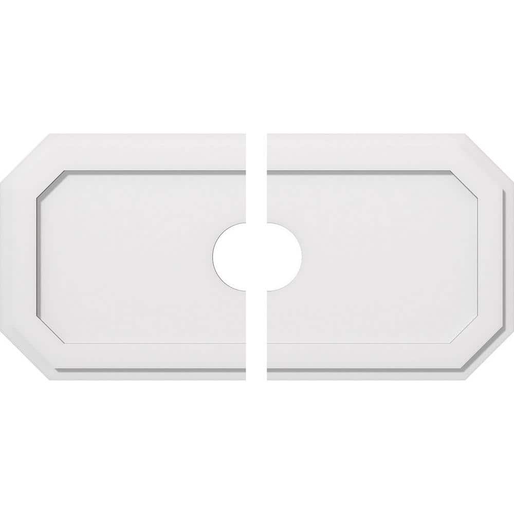 36 in. W x 18 in. H x 5 in. ID x 1 in. P Emerald Architectural Grade PVC Contemporary Ceiling Medallion (2-Piece) price history on PriceWatchPro