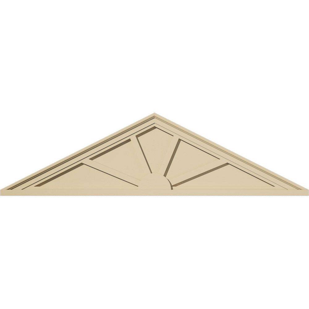 Pedss Ekena Millwork 52-in W x 14-in H x 2-in P (Pitch 6/12) Peaked Cap 4 ...