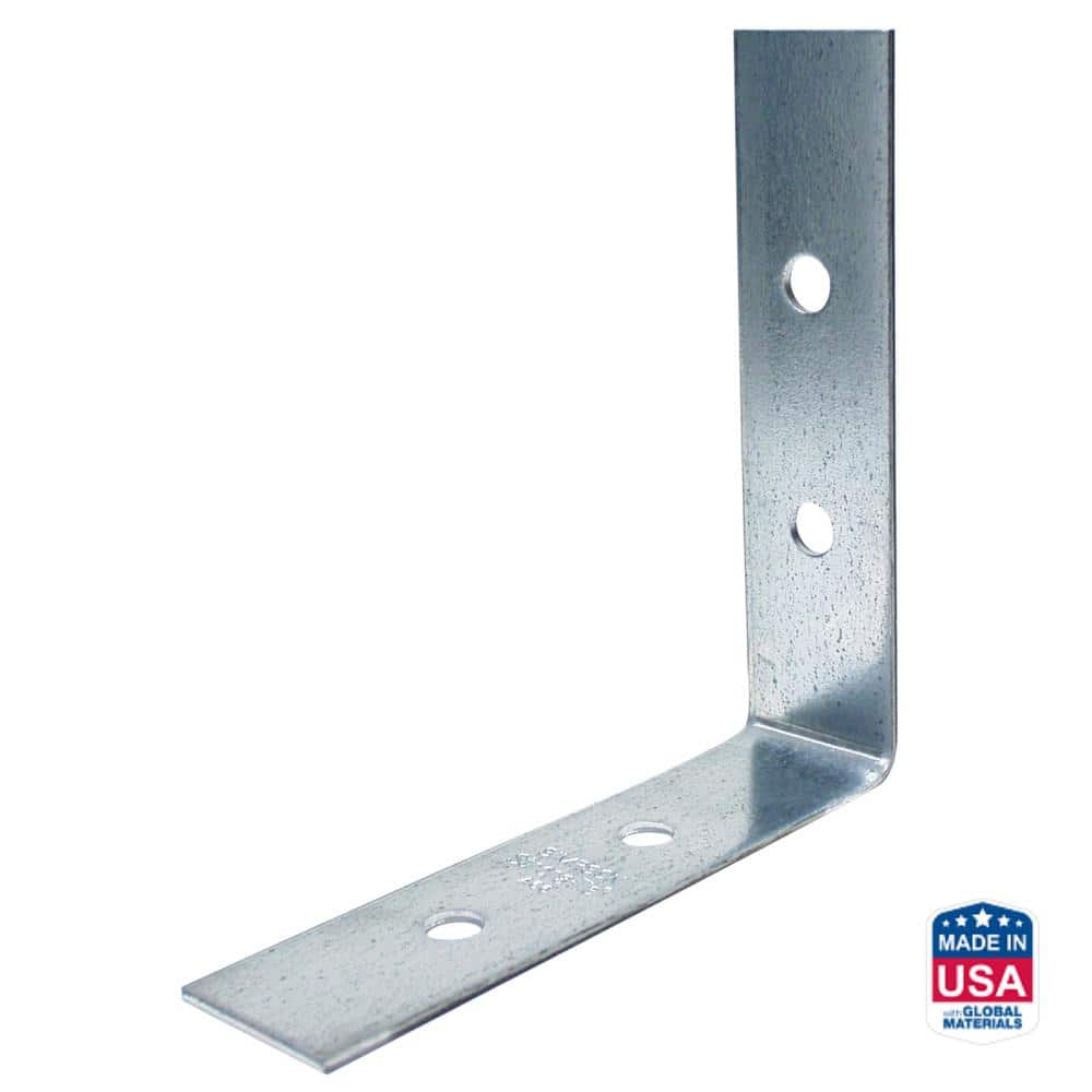 UPC 044315048005 product image for 5-7/8 in. x 5-7/8 in. x 1-1/2 in. Galvanized Angle | upcitemdb.com