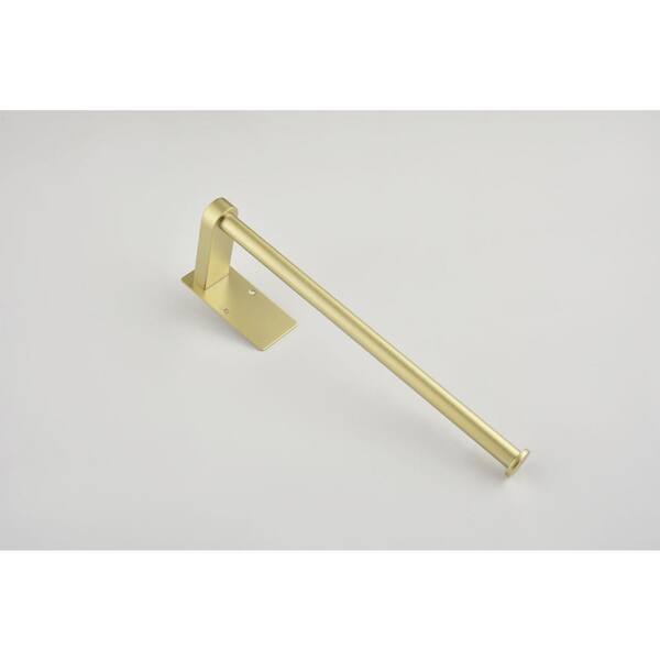 BWE Wall Mount Paper Towel Holder Bulk-Self-Adhesive Under Cabinet In  Brushed Gold A-91028-BG - The Home Depot