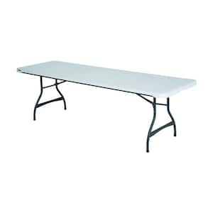 Lifetime Commercial Folding Table, 72L x 30W x 29H, Black