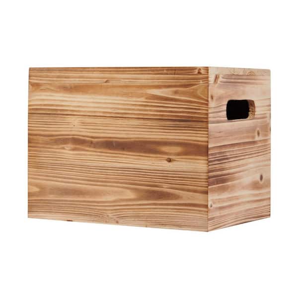 Misopily 15 lbs. 100% Natural Kindling Wood Firewood Firestarter With Wooden Box