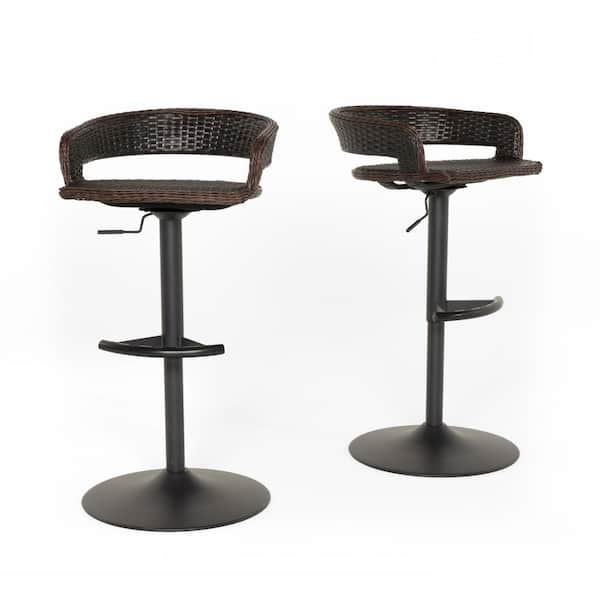 Rst Brands Comfort Swivel Wicker, Home Depot Outdoor Swivel Bar Chairs