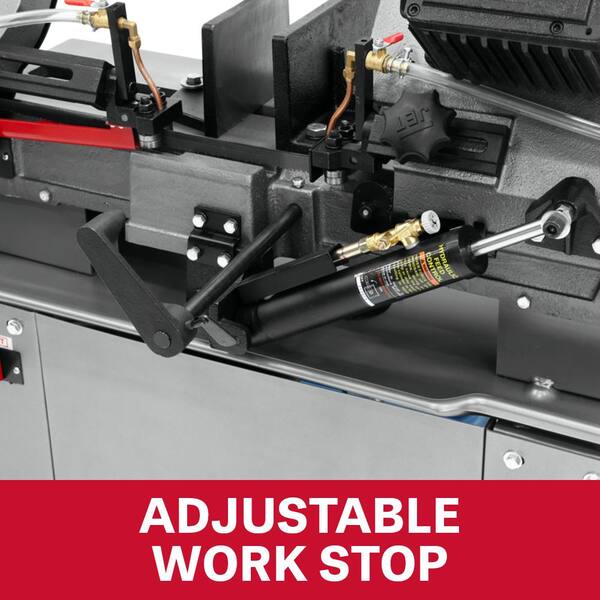 Jet HBS-812G 8 ft. x 12 ft. Horizontal/Vertical Geared Head