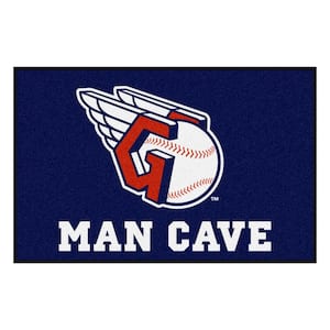 MLB - Cleveland Guardians 19 in. x 30 in. Indoor Man Cave Starter Area Rug