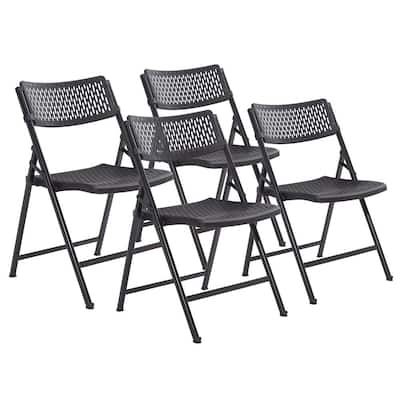 AirFlex Series Premium Polypropylene Folding Chair (Pack of 4)