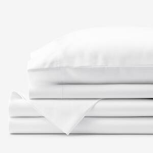 Legends Hotel White Supima Wrinkle-Free Twin Sheet Set